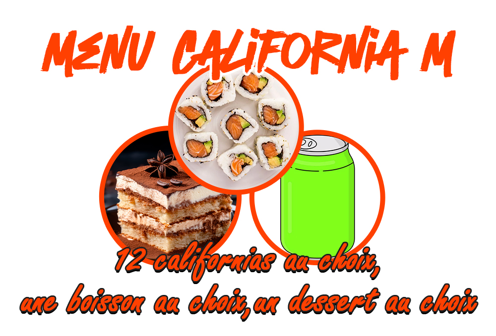 Menu California M