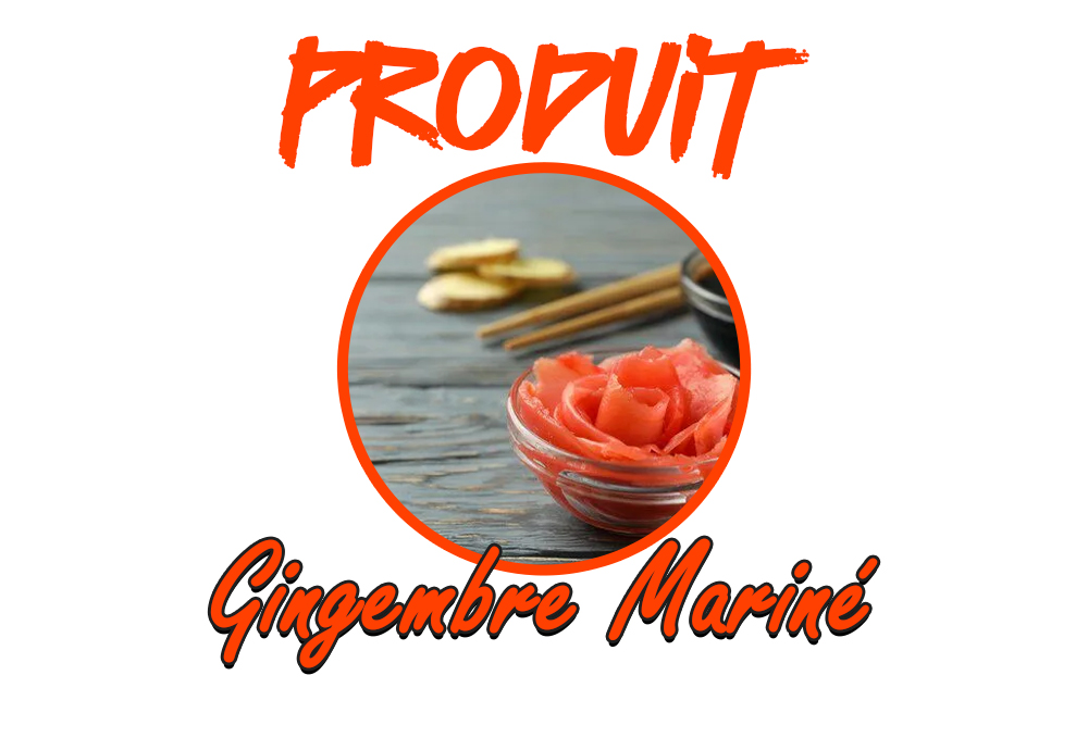 Gingembre mariné